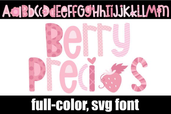 Berry Precious: A Whimsical Twist on Modern Typography