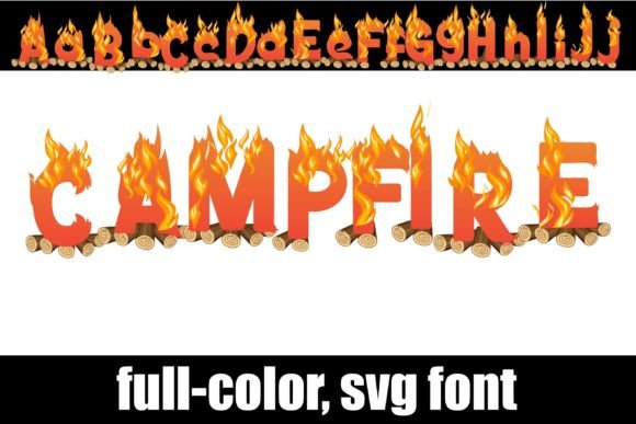 Campfire: Ignite Your Designs with a Full-Color SVG Font