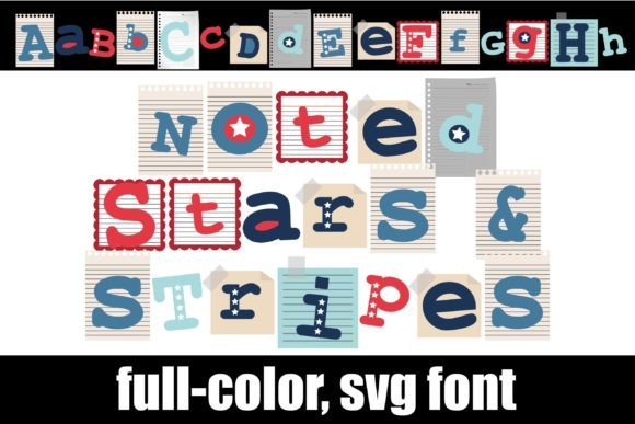 Elevate Your Designs with Noted Stars and Stripes