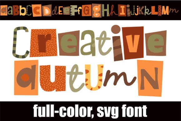 Embrace the Season: Creative Autumn Font for Design