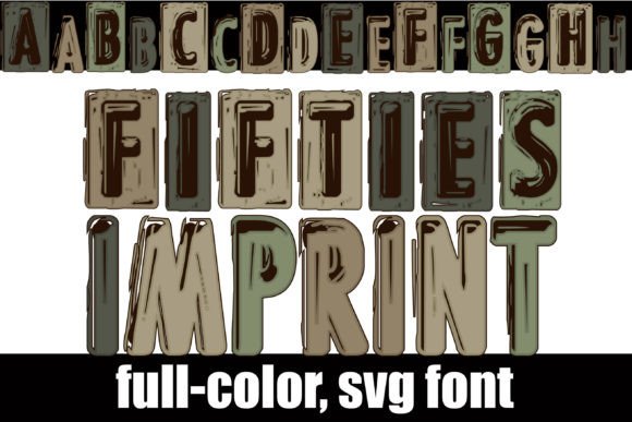 Fifties Imprint: Vintage Charm for Modern Design