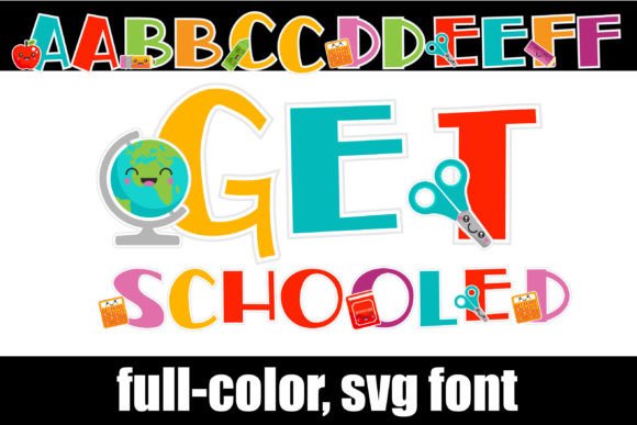 Get Schooled: Elevate Your Designs with Playful SVG Typography