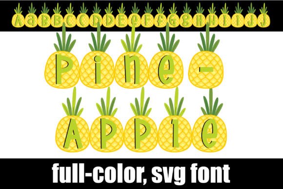 Pineapple Heart: A Fresh Take on Typography