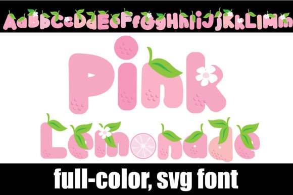 Pink Lemonade: A Fresh Take on Colorful Typography