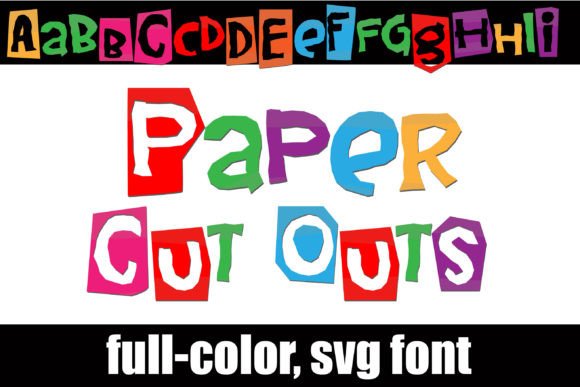 Unleashing Creativity with Paper Cut Outs Font