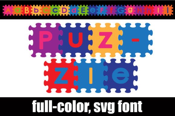 Unlock Vibrant Branding with the Puzzle Color Font
